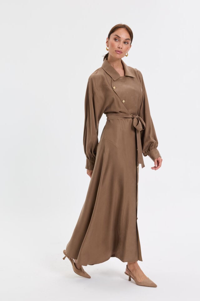 TENCEL ELBİSE 8016