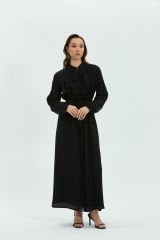 3074 Siyah Elbise