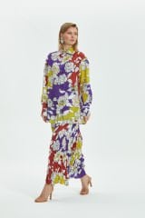 ÇİÇEK DESENLİ GÖMLEK