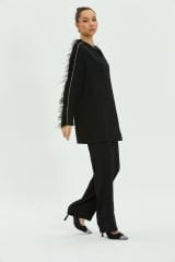 V Yaka Tüylü Takım